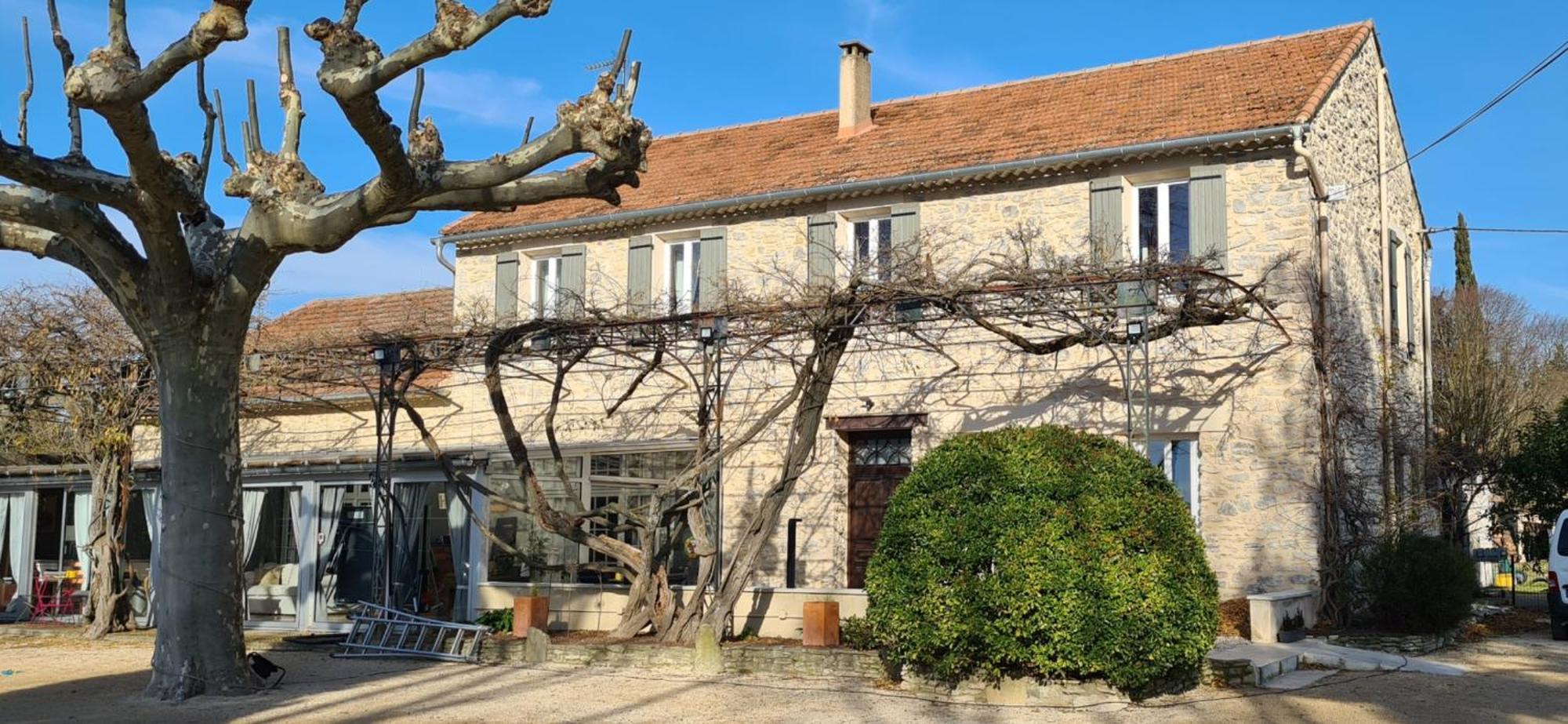Bed and Breakfast La Bastide Des Arts Saumane-de-Vaucluse Exterior foto