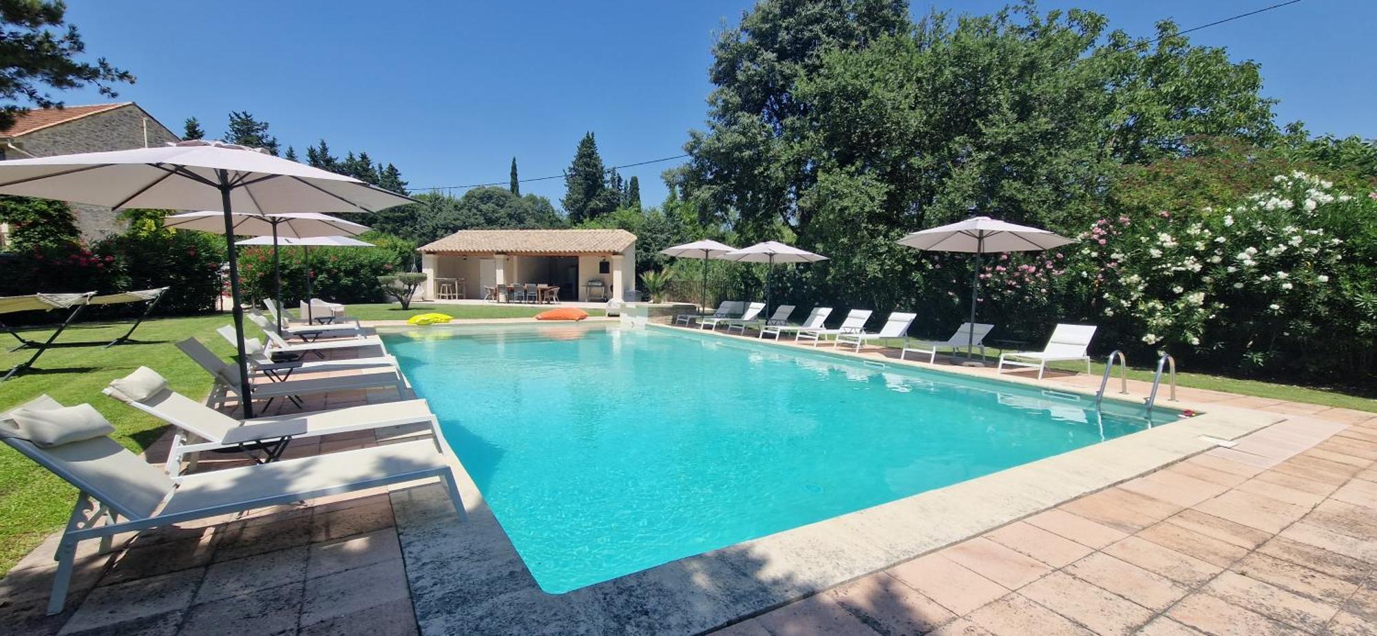 Bed and Breakfast La Bastide Des Arts Saumane-de-Vaucluse Exterior foto