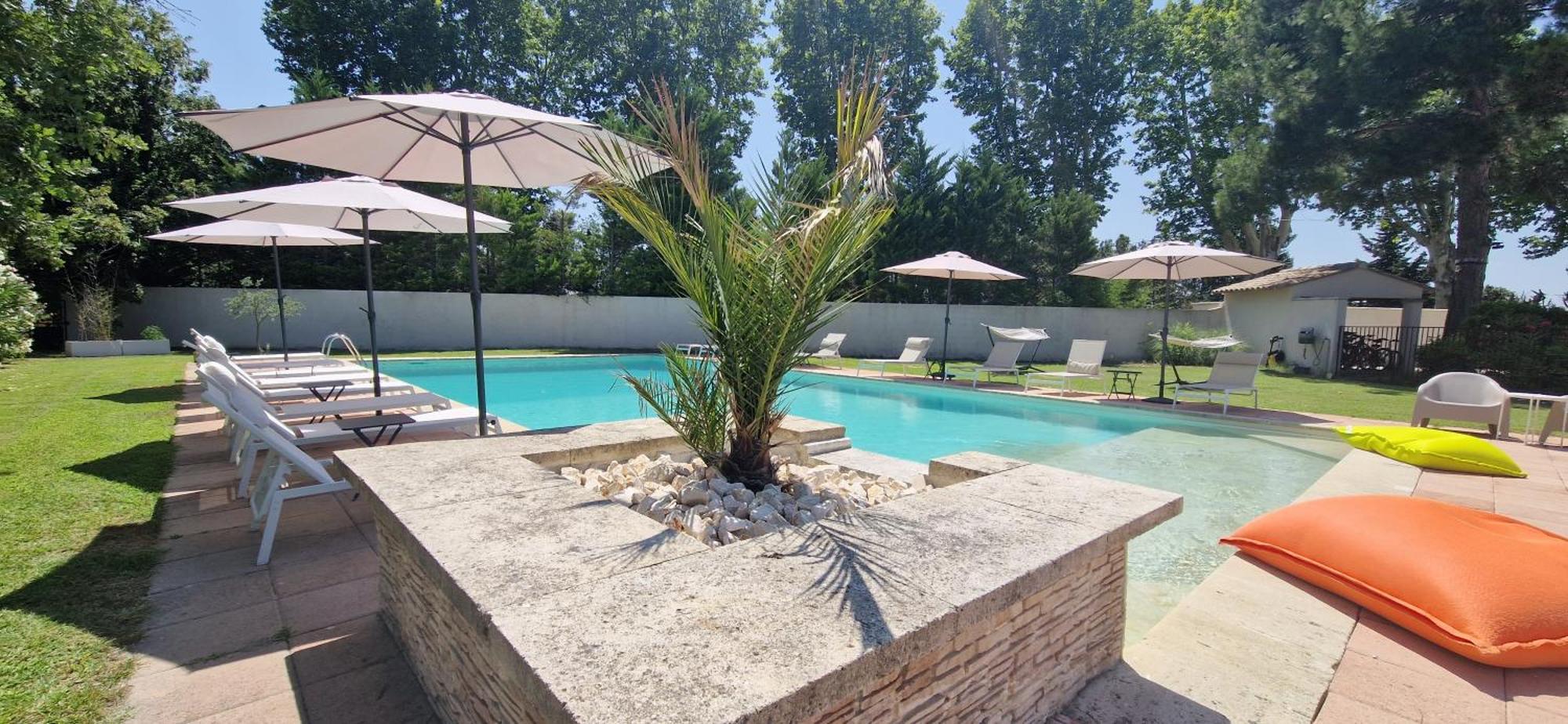 Bed and Breakfast La Bastide Des Arts Saumane-de-Vaucluse Exterior foto