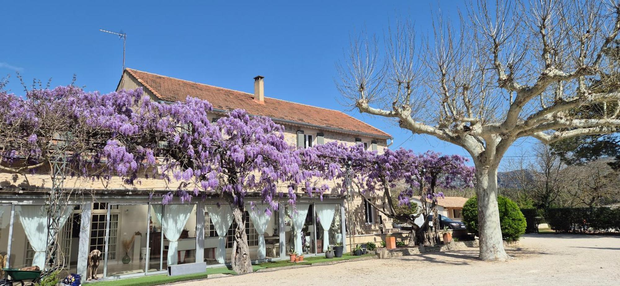 Bed and Breakfast La Bastide Des Arts Saumane-de-Vaucluse Exterior foto